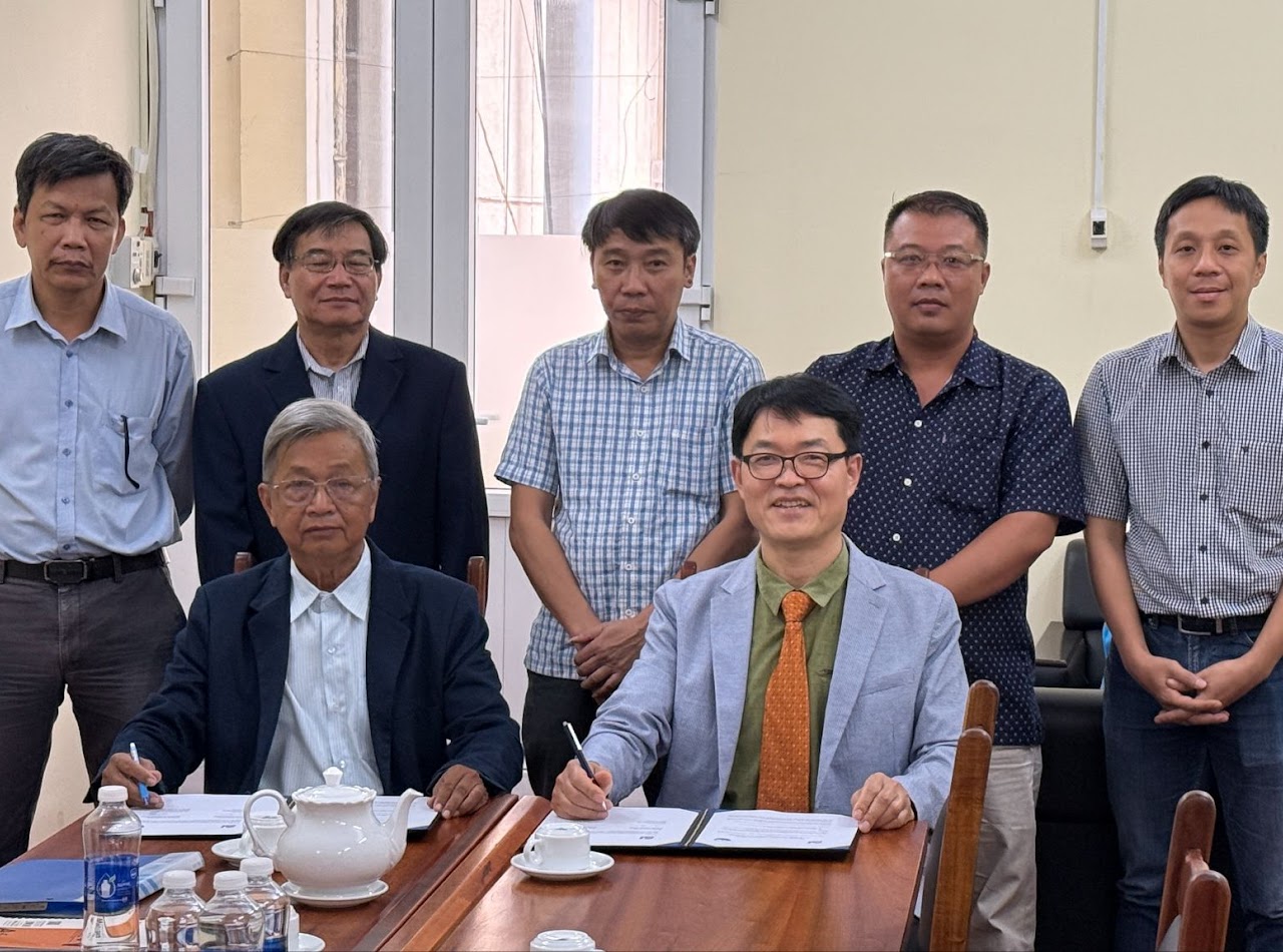 A farm surrounded by green fields